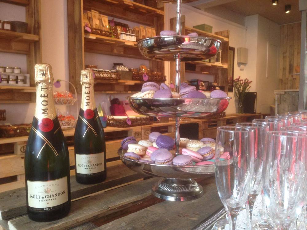 Makkarónur á bakka